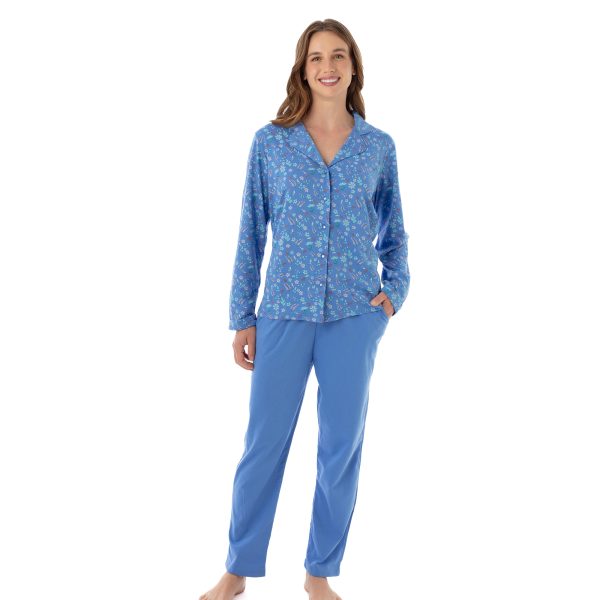 Algodón Jersey Abierto, Estampado Chaqueta