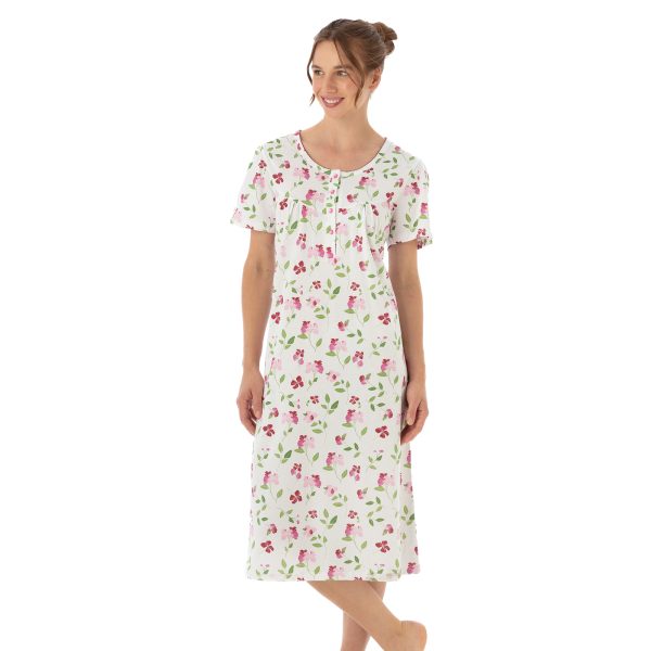 Algodón Jersey Estampado, Manga Corta